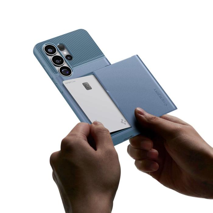 Bild 6, Spigen Samsung Galaxy S26 Ultra Skal Slim Armor CS Light Blue