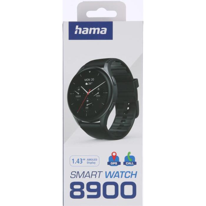 Bild 6, Hama Smartklocka 8900 Svart