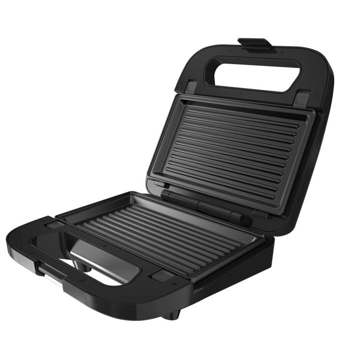 Bild 4, BLACK+DECKER Smörgåsgrill Sandwich Waffle Svart