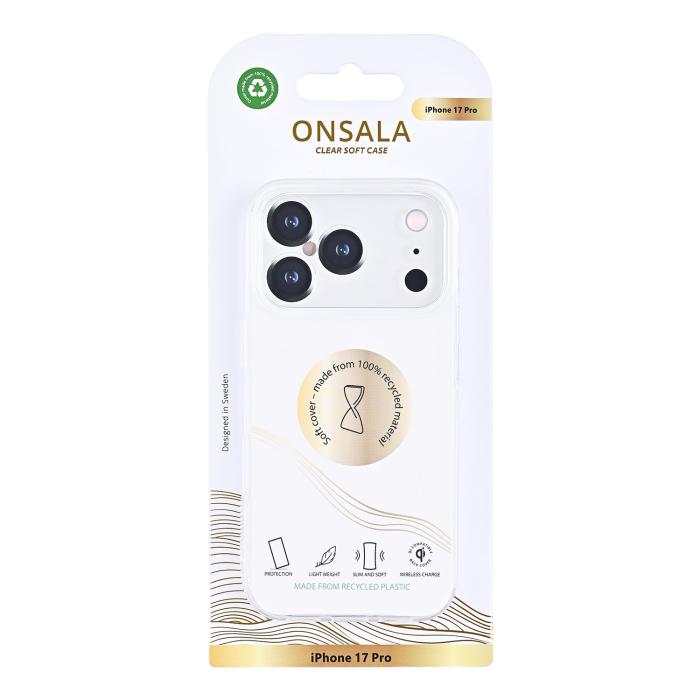 Bild 3, Onsala iPhone 17 Pro Skal TPU Transparent