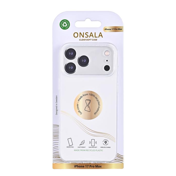 Bild 3, Onsala iPhone 17 Pro Max Skal TPU Transparent