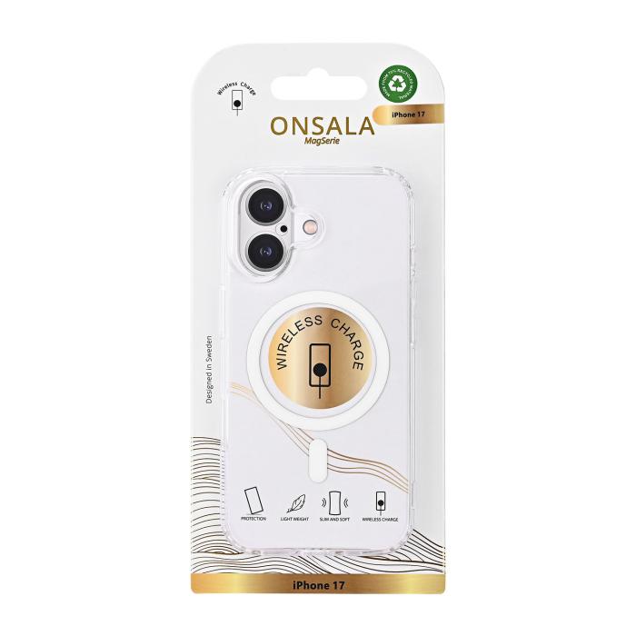 Bild 3, Onsala iPhone 17 Skal MagSafe Transparent