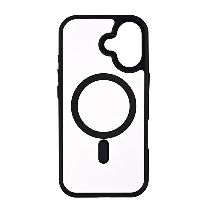 Bild 2, Onsala iPhone 17 Skal MagSafe Bumper Svart/Transparent