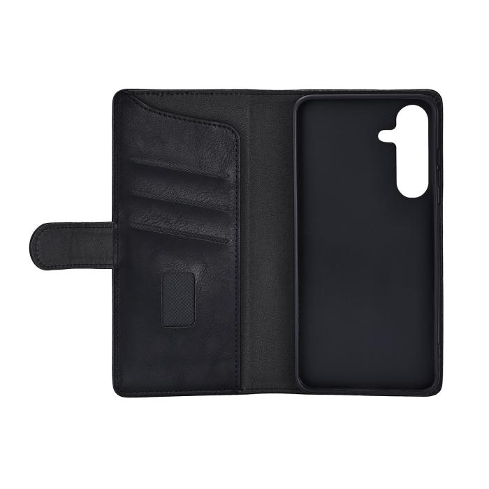 Bild 3, Gear Samsung Galaxy S25 5G Fodral Läder Svart