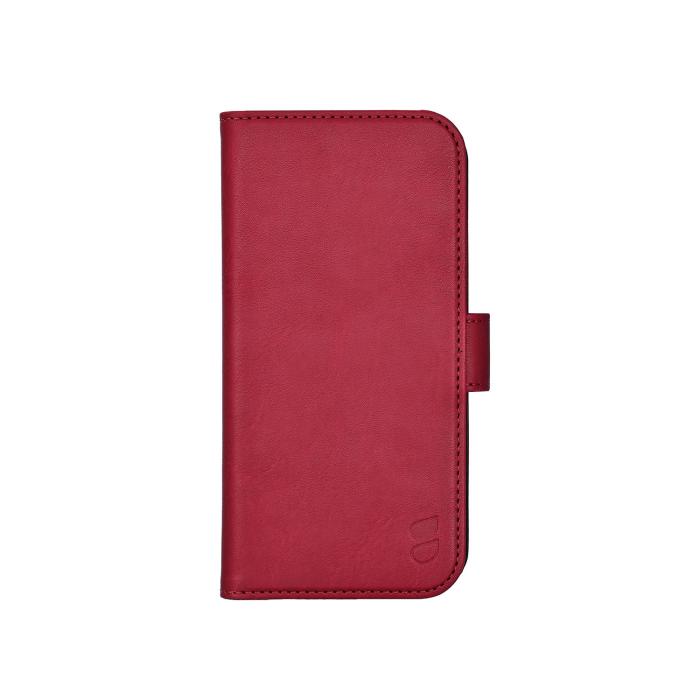 Bild 1, Gear iPhone 17 Fodral MagSafe Läder Deep Red