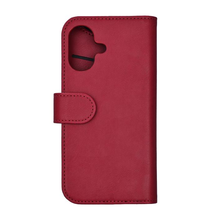 Bild 2, Gear iPhone 17 Fodral MagSafe Läder Deep Red
