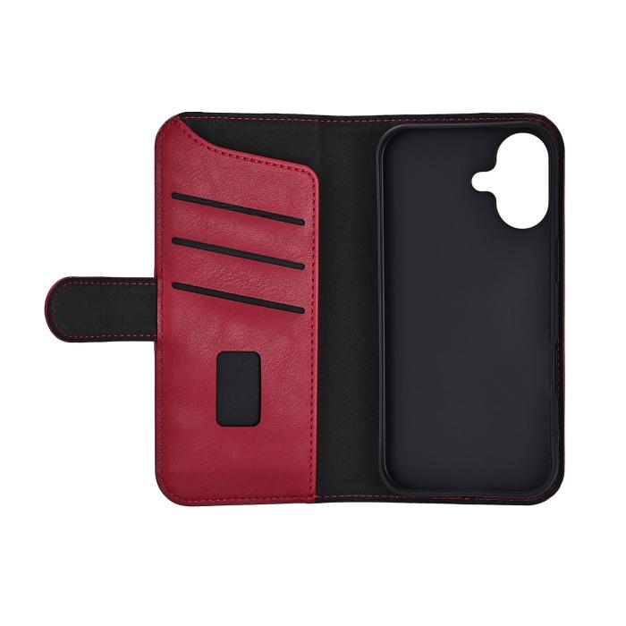 Bild 3, Gear iPhone 17 Fodral MagSafe Läder Deep Red