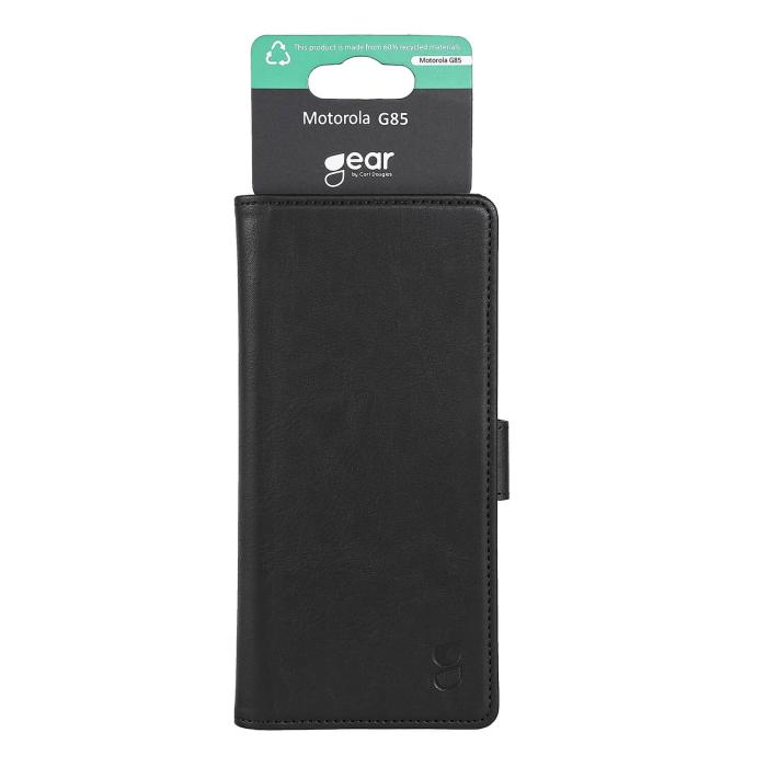 Bild 5, Gear Motorola Moto G85 5G Fodral Läder Svart