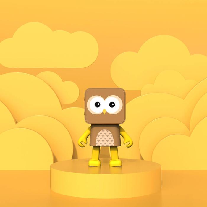 Bild 5, MOB Högtalare Trådlös Dansande Uggla