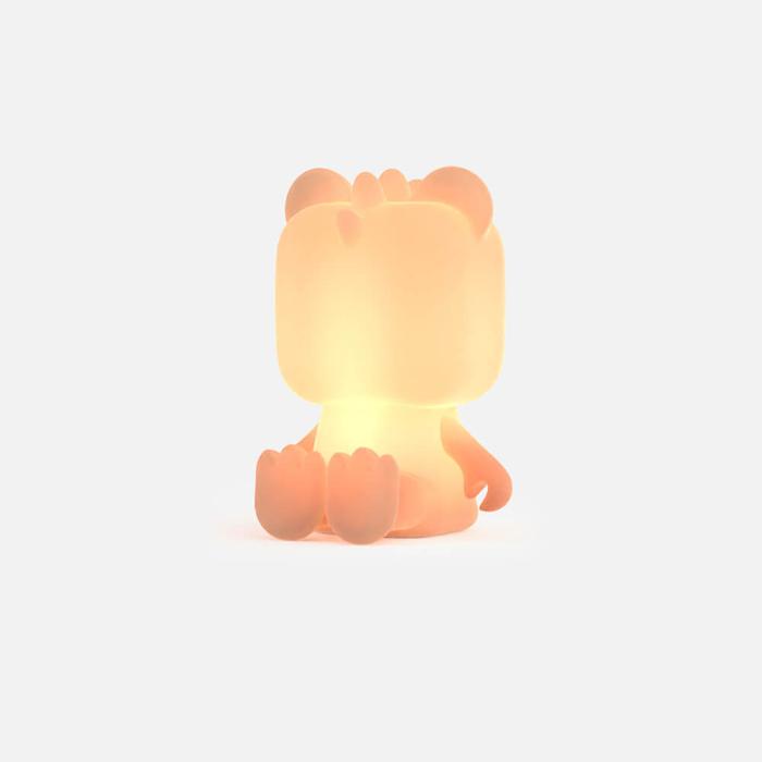 Bild 4, MOB Söt Nattlampa Dino Multicolor