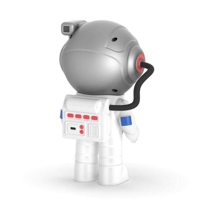 Bild 2, MOB Astronaut Projektor Stellar Light Space Vit