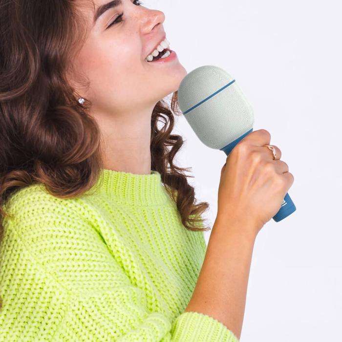 Bild 6, MOB Karaoke Mikrofon Groovy Blå