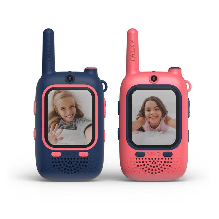 Bild 2, MOB Walkie Talkie Video Talky Cutie Blå och Rosa