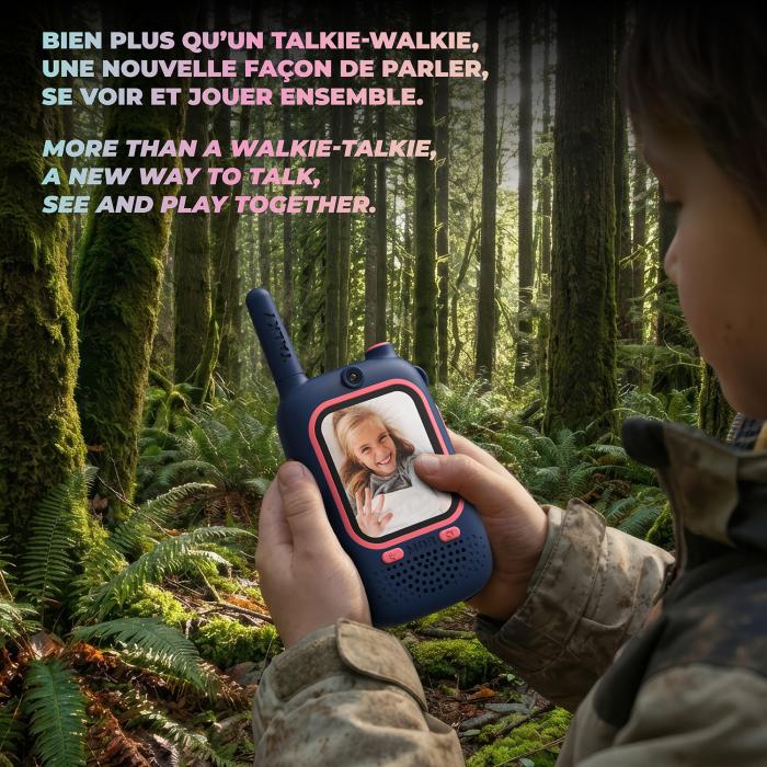 Bild 5, MOB Walkie Talkie Video Talky Cutie Blå och Rosa