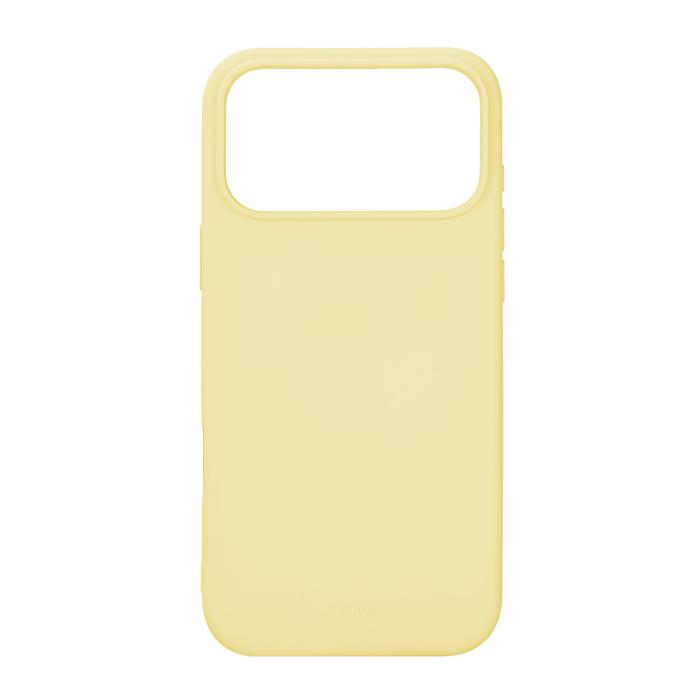 Bild 1, Onsala iPhone 17 Pro Max Mobilskal Med Silikonkänsla Lemon