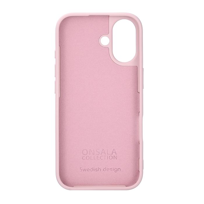 Bild 2, Onsala iPhone 17 Mobilskal Med Silikonkänsla Chalk Pink