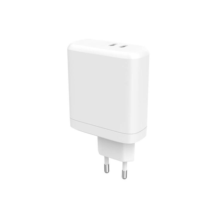 Bild 2, Gear Laddare 220V 2xUSB-C PD 60W Vit
