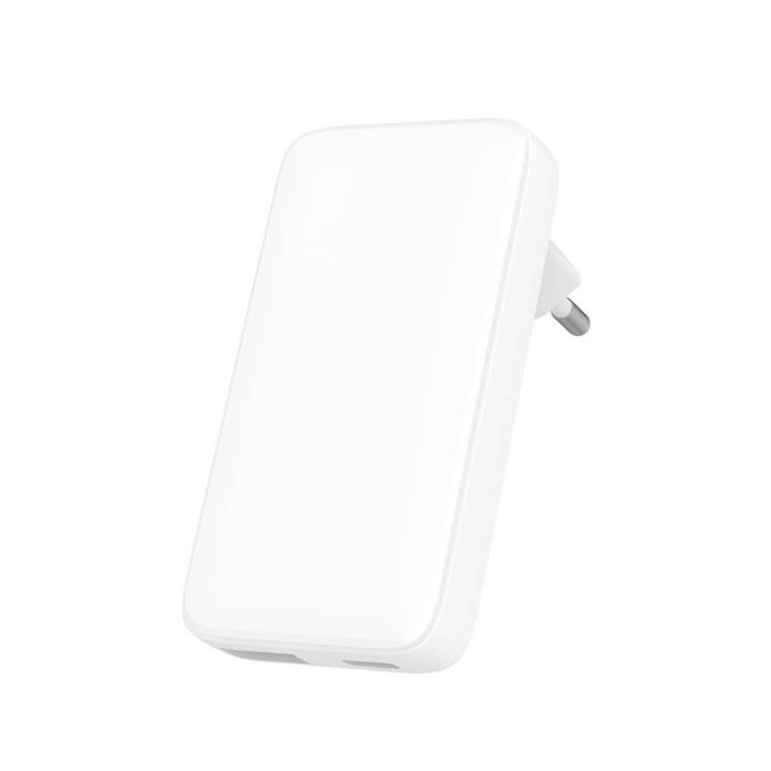Bild 2, Gear Laddare 220V 1xUSB-C+1xUSB-A PD/PPS 36W+QC 18W GaN Vit