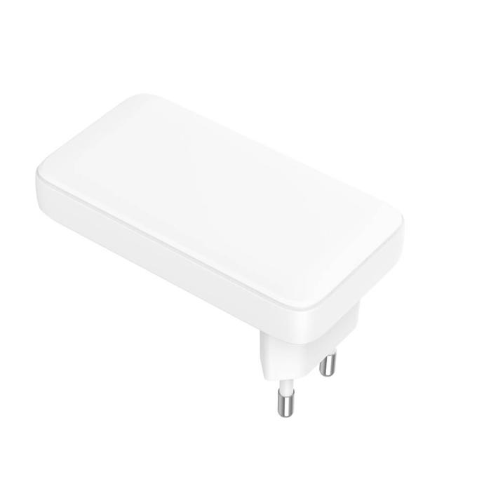 Bild 4, Gear Laddare 220V 1xUSB-C+1xUSB-A PD/PPS 36W+QC 18W GaN Vit
