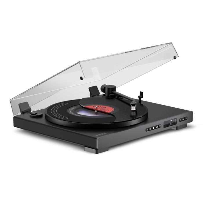 Bild 3, MIXX Vinyl- och CD-Spelare Analog Plus 2-in-1 Svart