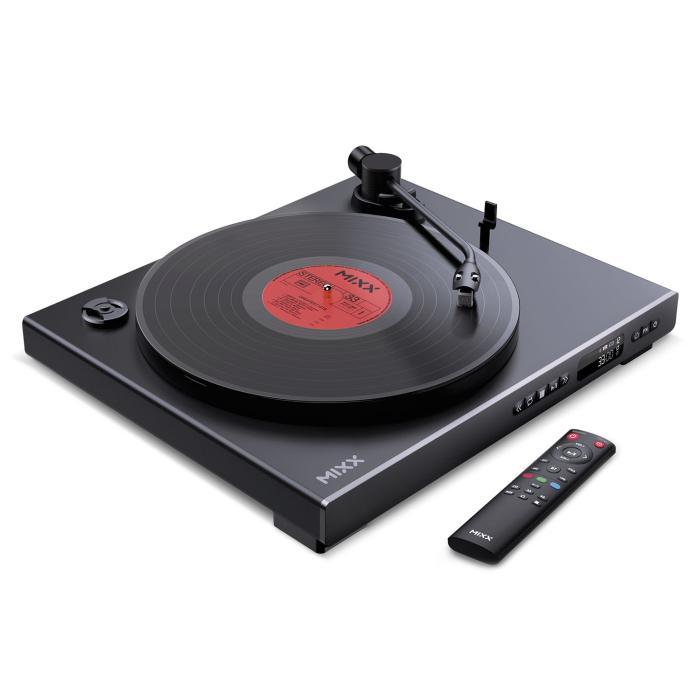 Bild 5, MIXX Vinyl- och CD-Spelare Analog Plus 2-in-1 Svart