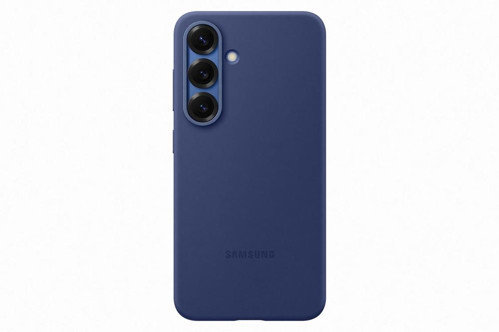 Samsung Galaxy S25 Skal Silicone Blue