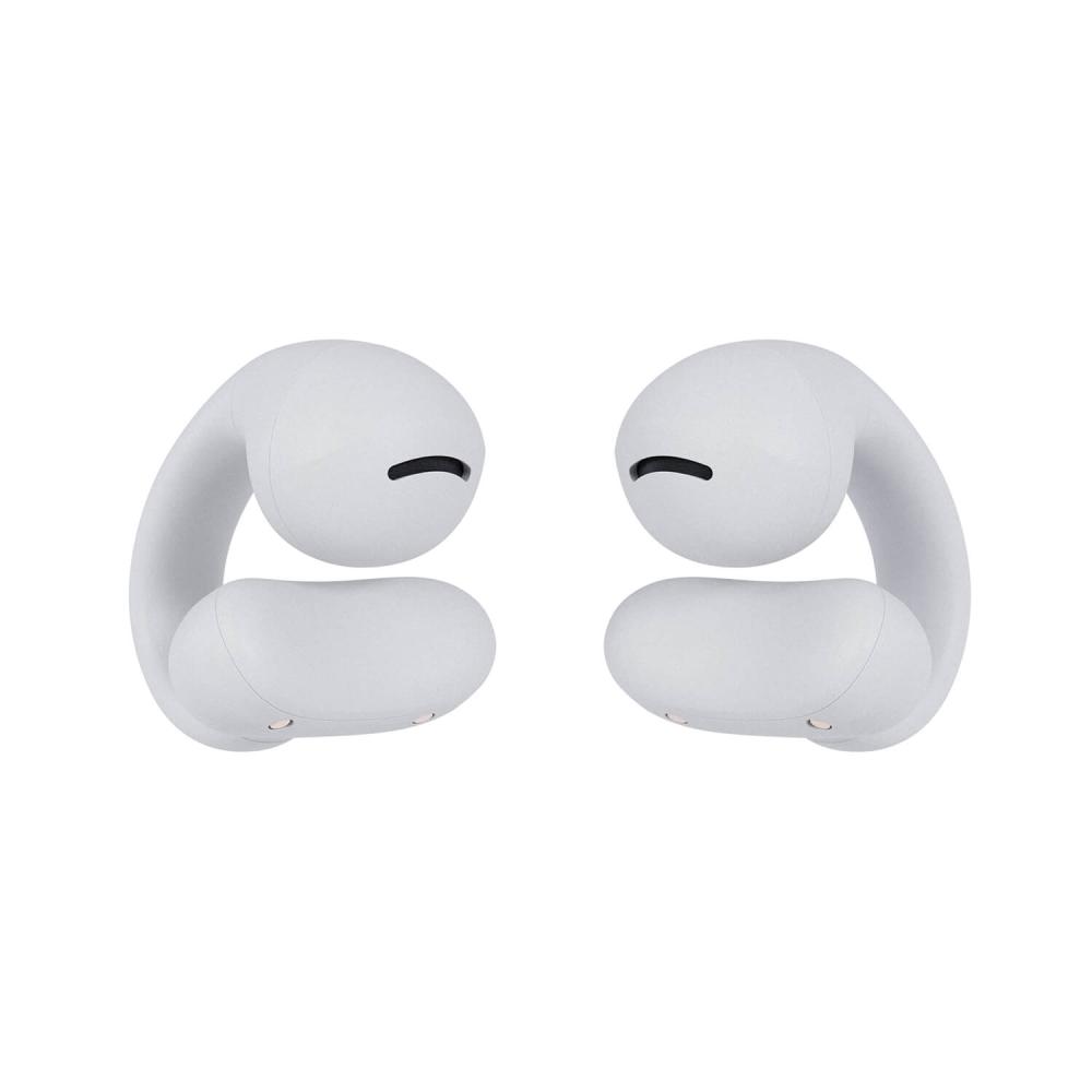 Happy Plugs In-Ear Hörlurar Clip OWS True-Wireless Vit