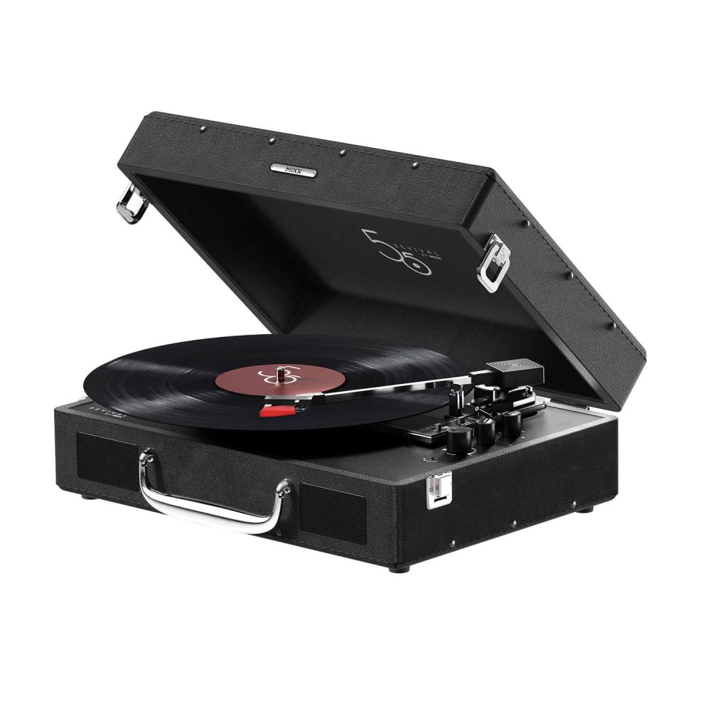 MIXX Vinyl Record Player Revival 55 Stereo Svart