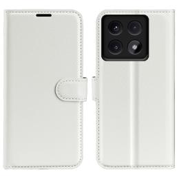 Xiaomi 14T Pro Fodral Litchi Läder Vit