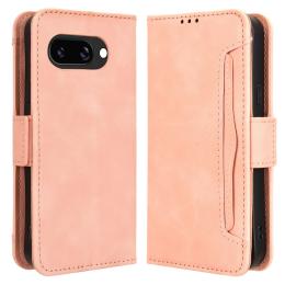 Google Pixel 9a Fodral Med Avtagbart Kortfodral Rosa