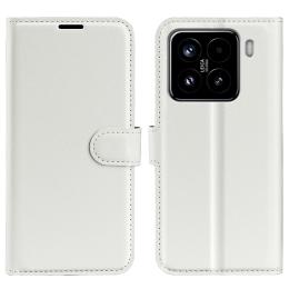 Xiaomi 15 Fodral Litchi Läder Vit
