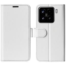 Xiaomi 15 Fodral Crazy Horse Läder Vit
