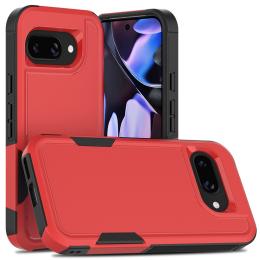 Google Pixel 9a Skal Extreme Shockproof Hybrid Röd