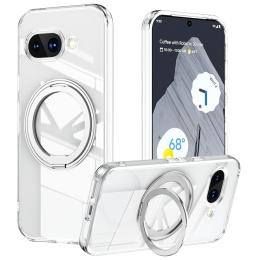 Google Pixel 9a Skal MagSafe Hybrid Kickstand Transparent