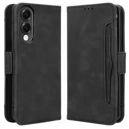 Samsung Galaxy S25 Edge Fodral Med Avtagbart Kortfodral Svart