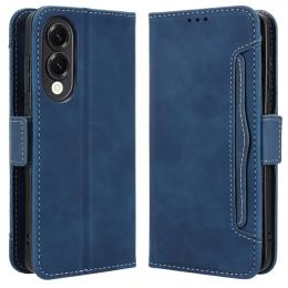 Samsung Galaxy S25 Edge Fodral Med Avtagbart Kortfodral Blå