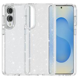 Samsung Galaxy S25 Edge Skal Glitter Transparent