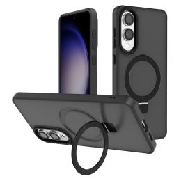 Samsung Galaxy S25 Edge Skal MagSafe Kickstand Svart