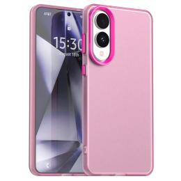 Samsung Galaxy S25 Edge Skal Slim Matt Rosa
