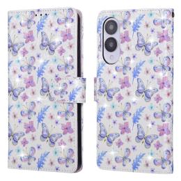 Samsung Galaxy S25 Edge Fodral RFID Fjärilar / Blommor