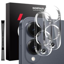 NORTHJO Galaxy S25 Edge 2-PACK Linsskydd Transparent