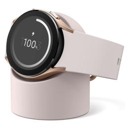 Samsung Galaxy Watch 5/5 Pro/6/7/FE Silikon Stativ Rosa
