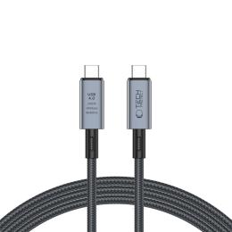 Tech-Protect 2 m 240W PD 8K USB-C/USB-C Kabel UltraBoost Grå