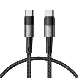 Tech-Protect 0.25 m 100W/5A PD USB-C - USB-C Kabel UltraBoost Grå