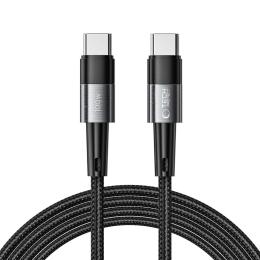 Tech-Protect 2 m 100W/5A PD USB-C - USB-C Kabel UltraBoost Grå