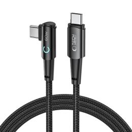 Tech-Protect 2 m 60W/6A USB-C - USB-C Kabel UltraBoost Grå