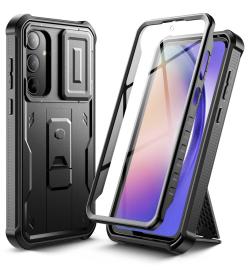 Tech-Protect Samsung Galaxy A55 5G Skal Kevlar Cam+ Svart