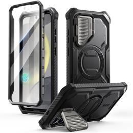 Supcase Galaxy S25 Skal MagSafe Iblsn ArmorBox Svart