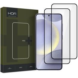 HOFI Galaxy S25 Plus 2-PACK Skärmskydd Pro+ Härdat Glas Svart