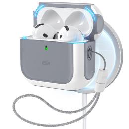 ESR AirPods 4 Skal MagSafe Orbit HaloLock Vit